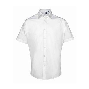 Premier Supreme Short Sleeve Poplin Shirt - White