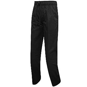 Premier Select Slim Leg Chef's Trousers - Black