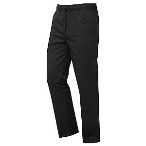 Premier Essential Chef's Cargo Trousers - Black
