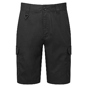 Premier Workwear Cargo Shorts - Black