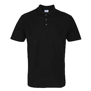 Premier Stud Piqué Polo Shirt - Black