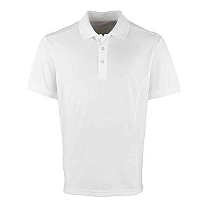 Premier Coolchecker® Piqué Polo Shirt - White