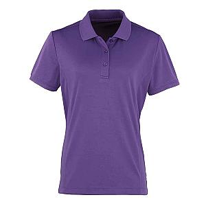 Premier Ladies Coolchecker® Piqué Polo Shirt - Purple
