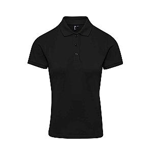 Premier Ladies Coolchecker® Plus Piqué Polo Shirt - Black