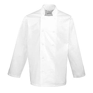 Premier Long Sleeve Chef's Jacket - White