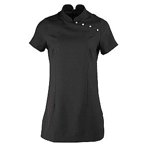 Premier Ladies Mika Short Sleeve Tunic - Black