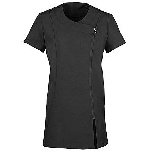 Premier Ladies Camellia Short Sleeve Tunic - Black
