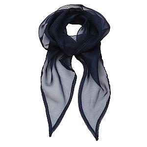 Premier 'Colours' Chiffon Scarf - Navy
