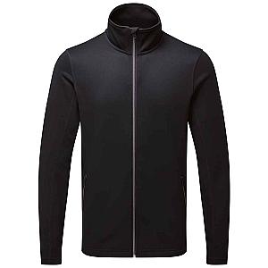 Premier Spun Dyed Recycled Zip Through Sweat Jacket - Black