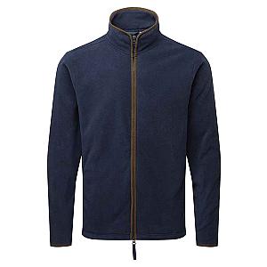 Premier Artisan Fleece Jacket - Navy/Brown
