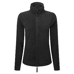Premier Ladies Artisan Fleece Jacket - Black/Black