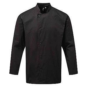 Premier Essential Long Sleeve Chef's Jacket - Black