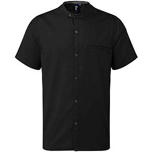 Premier Recyclight® Short Sleeve Chef's Shirt - Black