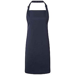 Premier Antimicrobial Bib Apron - Navy