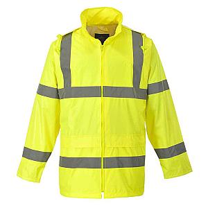Portwest Hi-Vis Rain Jacket - Yellow