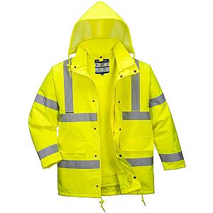 Portwest Hi-Vis 4-in-1 Traffic Jacket - Yellow