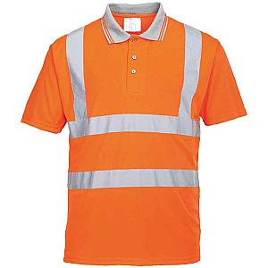 Portwest Hi-Vis Polo Shirt - Orange