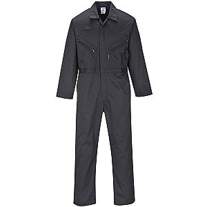 Portwest Liverpool Zip Coverall - Black