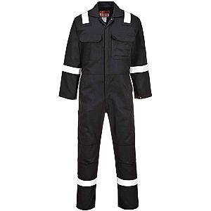 Portwest Bizweld™ Flame Resistant Iona Coverall - Black