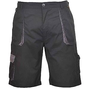 Portwest Texo Contrast Shorts - Black
