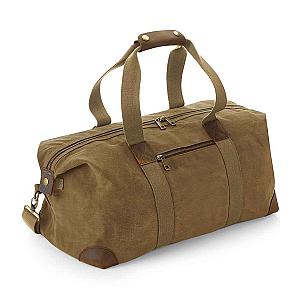 Quadra Heritage Waxed Canvas Holdall - Desert Sand