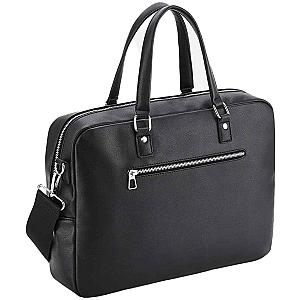 Quadra Tailored Luxe Briefcase - Black