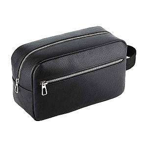 Quadra Tailored Luxe Wash Bag - Black