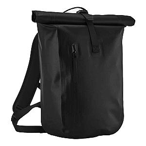Quadra Waterproof Roll-Top Lite Backpack - Black
