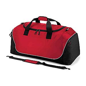Quadra Teamwear Jumbo Kit Bag - Red/Black