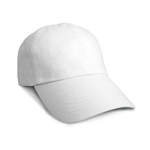 Result Heavy Cotton Drill Pro-Style Cap - White