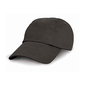 Result Kids Low Profile Cotton Cap - Black