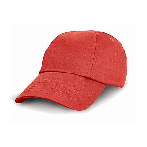 Result Kids Low Profile Cotton Cap - Red