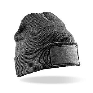 Result Core Double Knit Printers Beanie - Grey