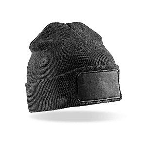 Result Double Knit Thinsulate™ Printers Beanie - Black