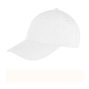 Result Memphis Brushed Cotton Cap - White