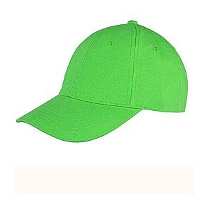 Result Memphis Brushed Cotton Cap - Lime Green