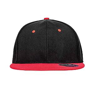 Result Contrast Bronx Snapback Cap - Black/Red