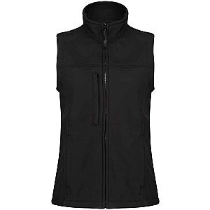 Regatta Ladies Flux Soft Shell Bodywarmer - Black/Black
