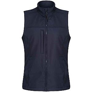 Regatta Ladies Flux Soft Shell Bodywarmer - Navy/Navy