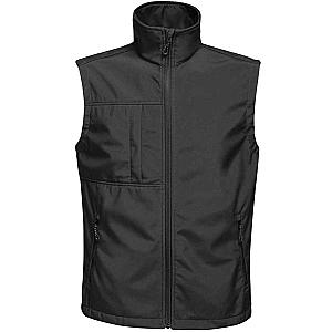 Regatta Octagon II Printable Soft Shell Bodywarmer - Black/Black
