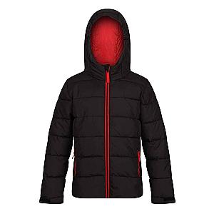 Regatta Kids Scholar Thermal Jacket - Black/Classic Red