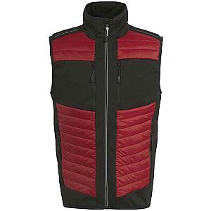 Regatta E-Volve Unisex Thermal Hybrid Bodywarmer - Classic Red/Black