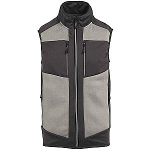 Regatta E-Volve Unisex Knit Effect Stretch Bodywarmer - Mineral Grey/Ash