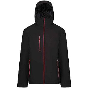 Regatta Navigate Waterproof Insulated Jacket - Black/Classic Red