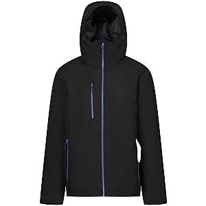 Regatta Navigate Waterproof Insulated Jacket - Black/New Royal Blue