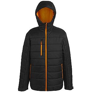 Regatta Navigate Thermal Jacket - Black/Orange Pop
