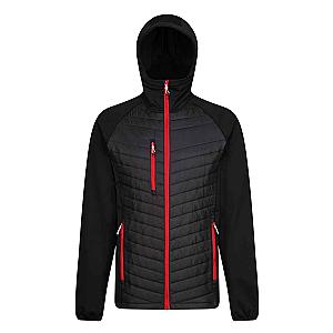 Regatta Navigate Hybrid Jacket - Black/Classic Red