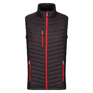 Regatta Navigate Hybrid Bodywarmer - Black/Classic Red