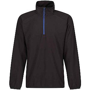 Regatta Navigate Half Zip Fleece - Black/New Royal Blue