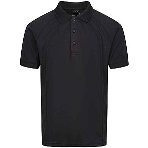 Regatta Coolweave Piqué Polo Shirt - Black